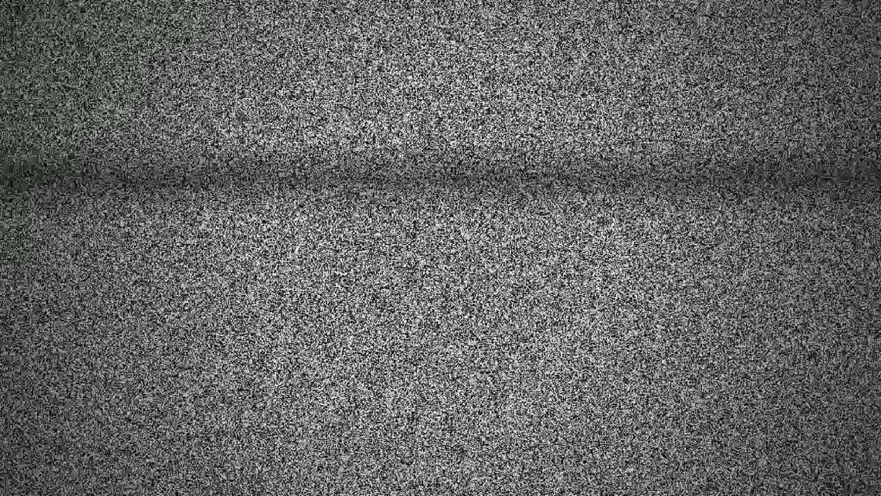 TV static generated in a browser, used as a set-dressing prop